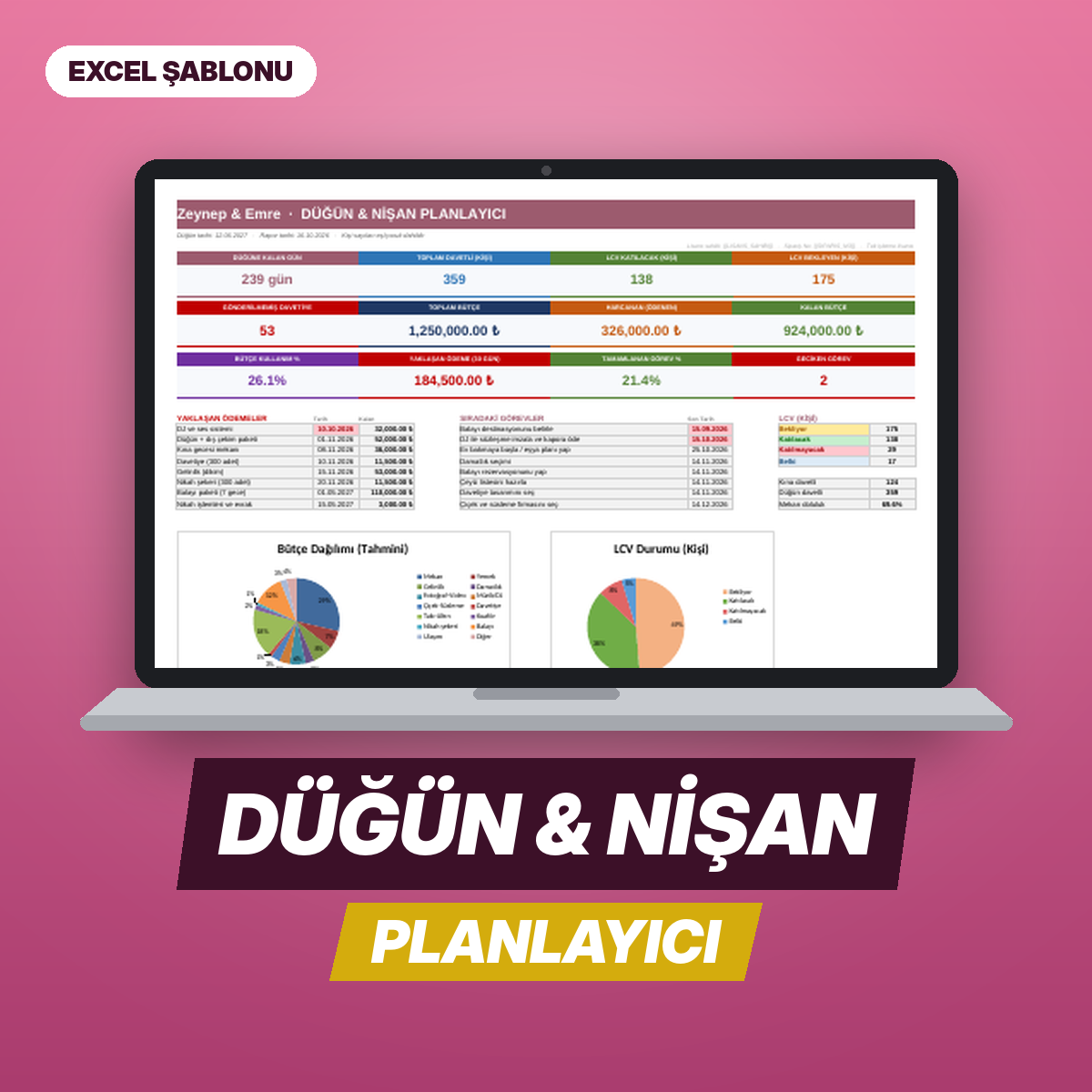 Düğün & Nişan Planlayıcı